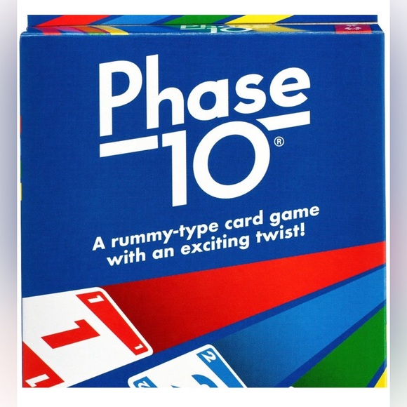 Phase 10 Challenging & Exciting Card Game-New - Picture 1 of 6